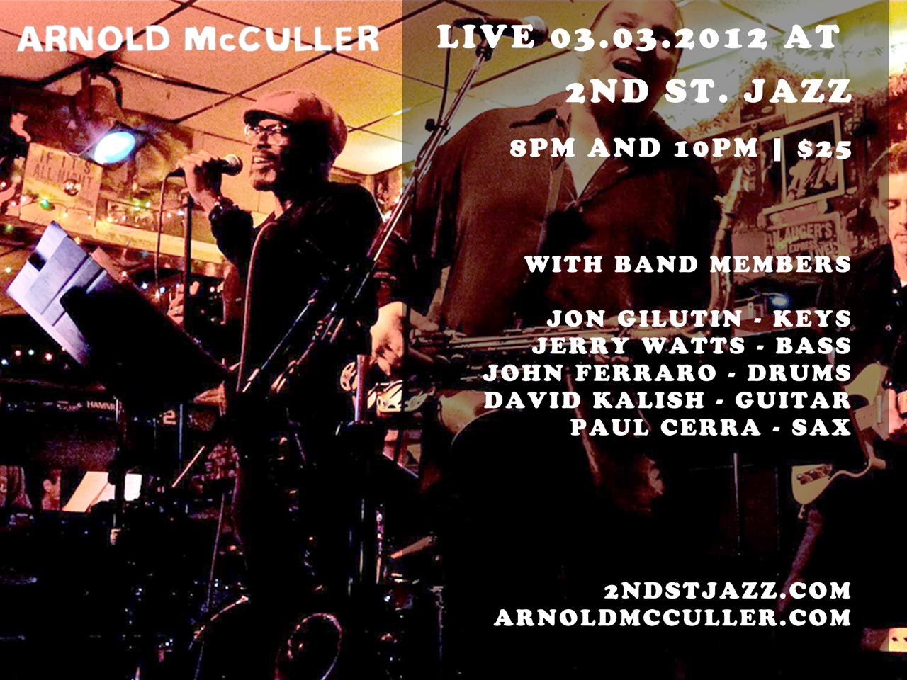Arnold McCuller Los Angeles Shows – James Taylor Online
